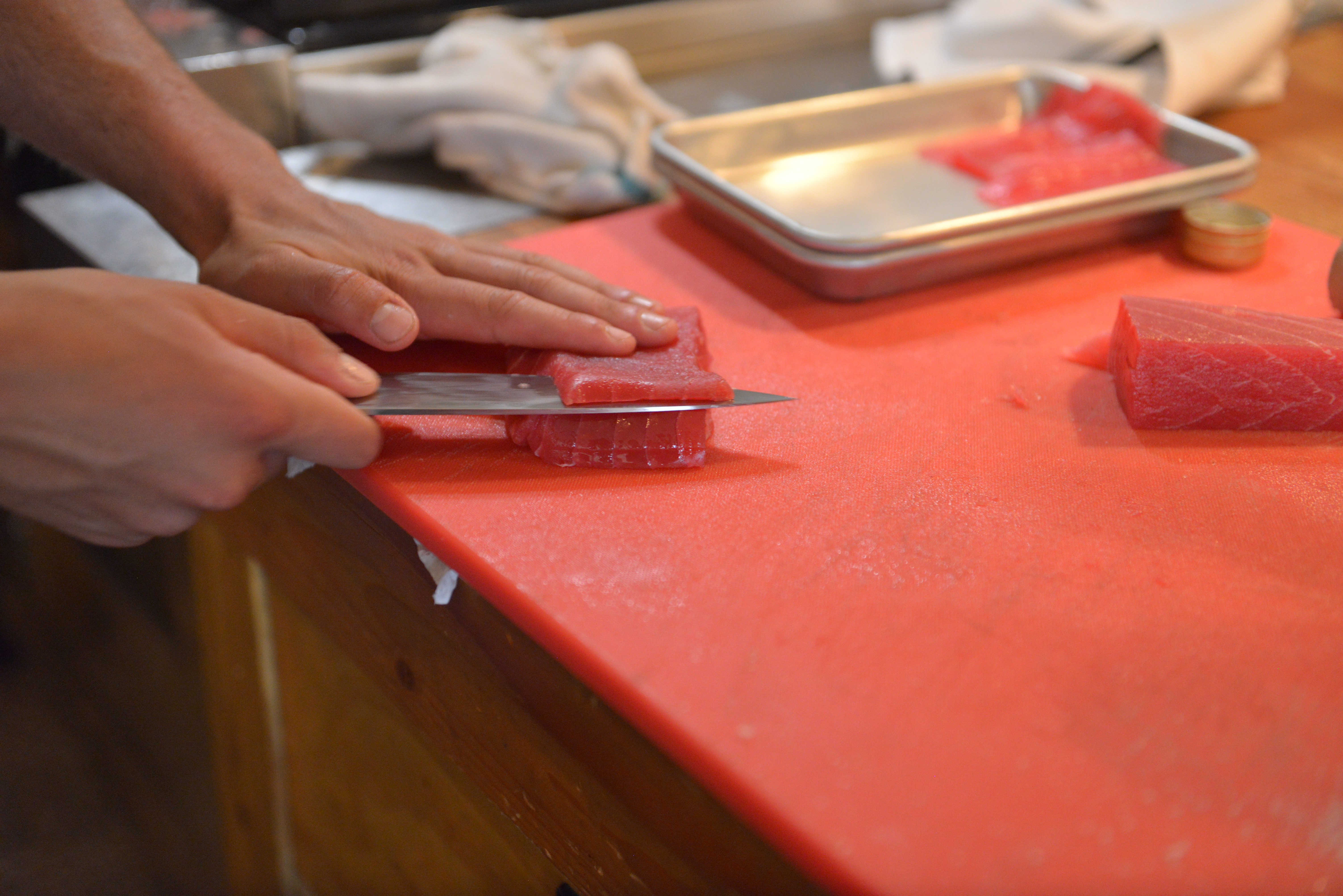 Sashimi preparation